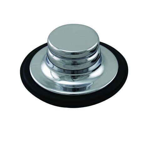 WESTBRASS InSinkErator Style Brass Disposal Stopper for Garbage Disposal in Polished Chrome D209-26